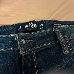 Ripped Hollister High Rise Jean Leggings